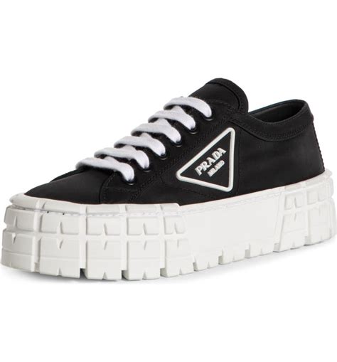 prada sneakers logo|Prada platform sneakers.